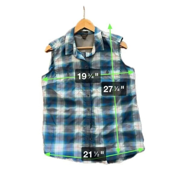 Eddie Bauer Flannel Size‎ Large Button Down - Picture 4 of 4